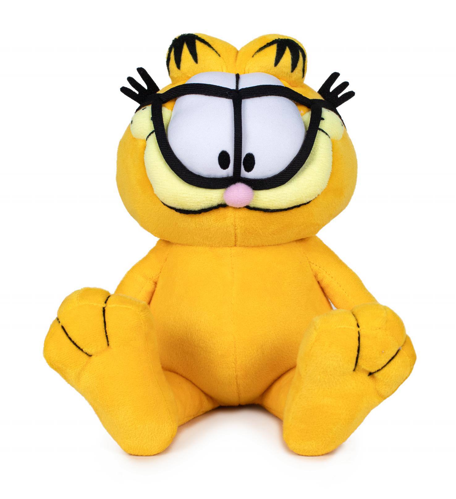 (Mis 3+) GARFIELD EMOJI c/occhiali Peluche seduto 30cm…x6